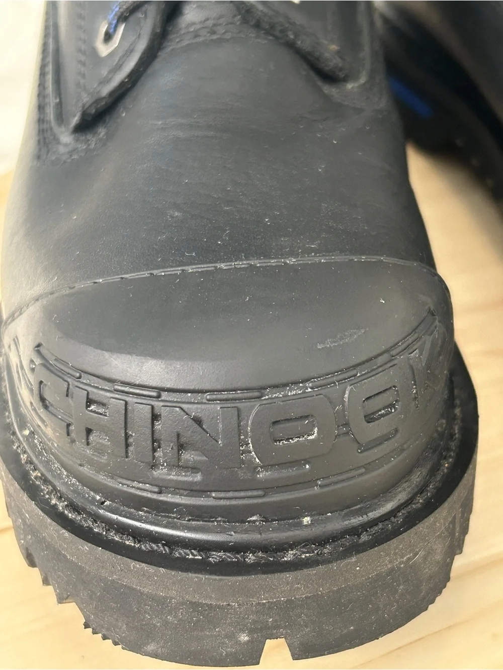 Chinook Tarantula Black Work Boots ASTM F2413-18 Safety Size 11.5